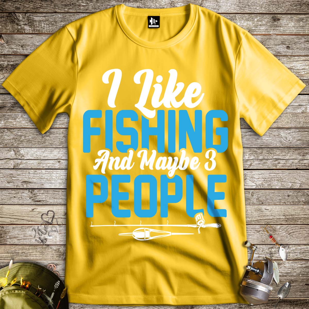 I Like Fishing Tee-funny fishing t shirt-FISH-ROOM LLC