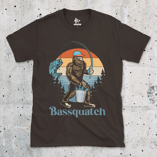 Dark Chocolate, Bassquatch Tee – fish-room