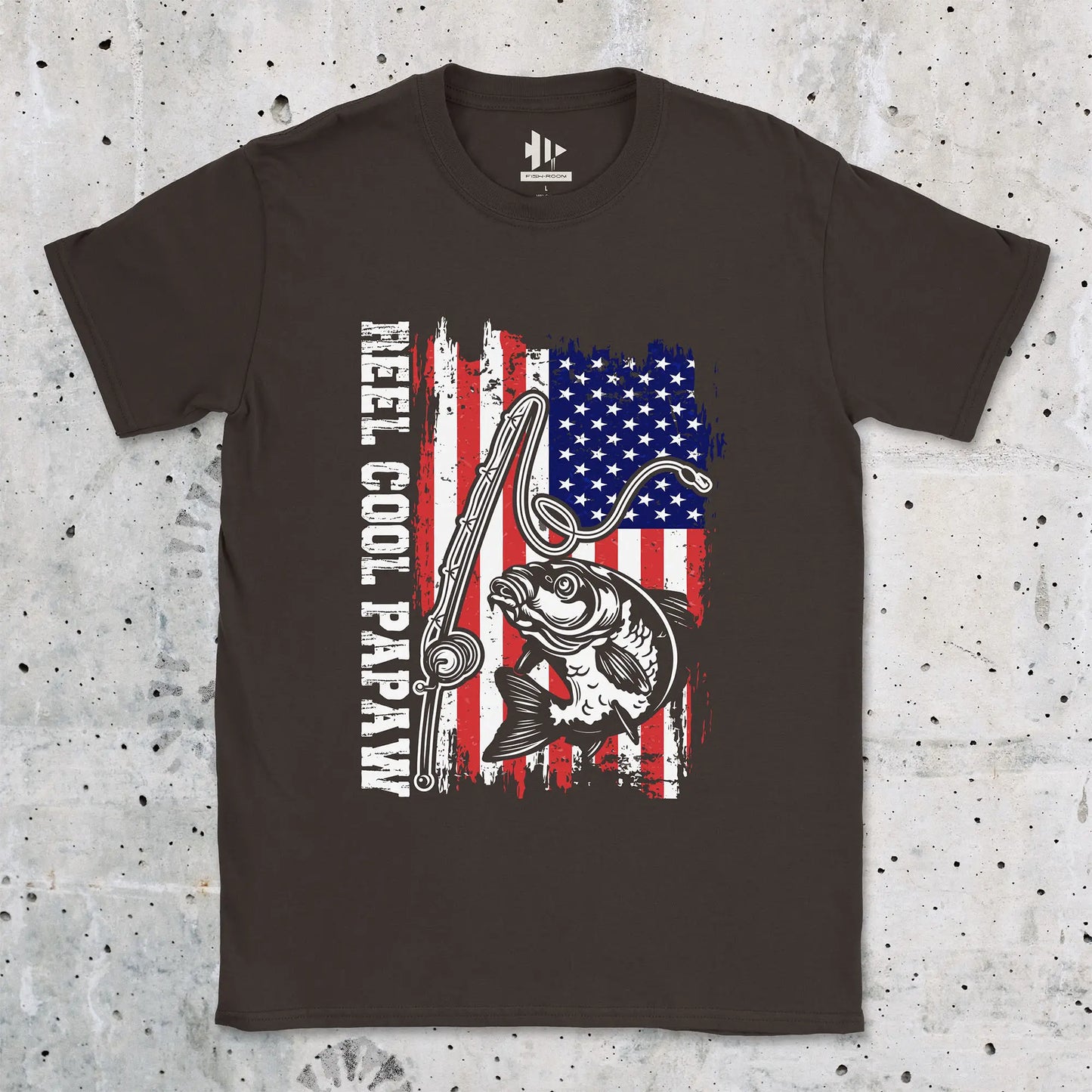 Dark Chocolate, Reel Cool Papaw Tee – fish-room