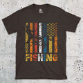 Dark Chocolate, Fishing USA Tee – fish-room