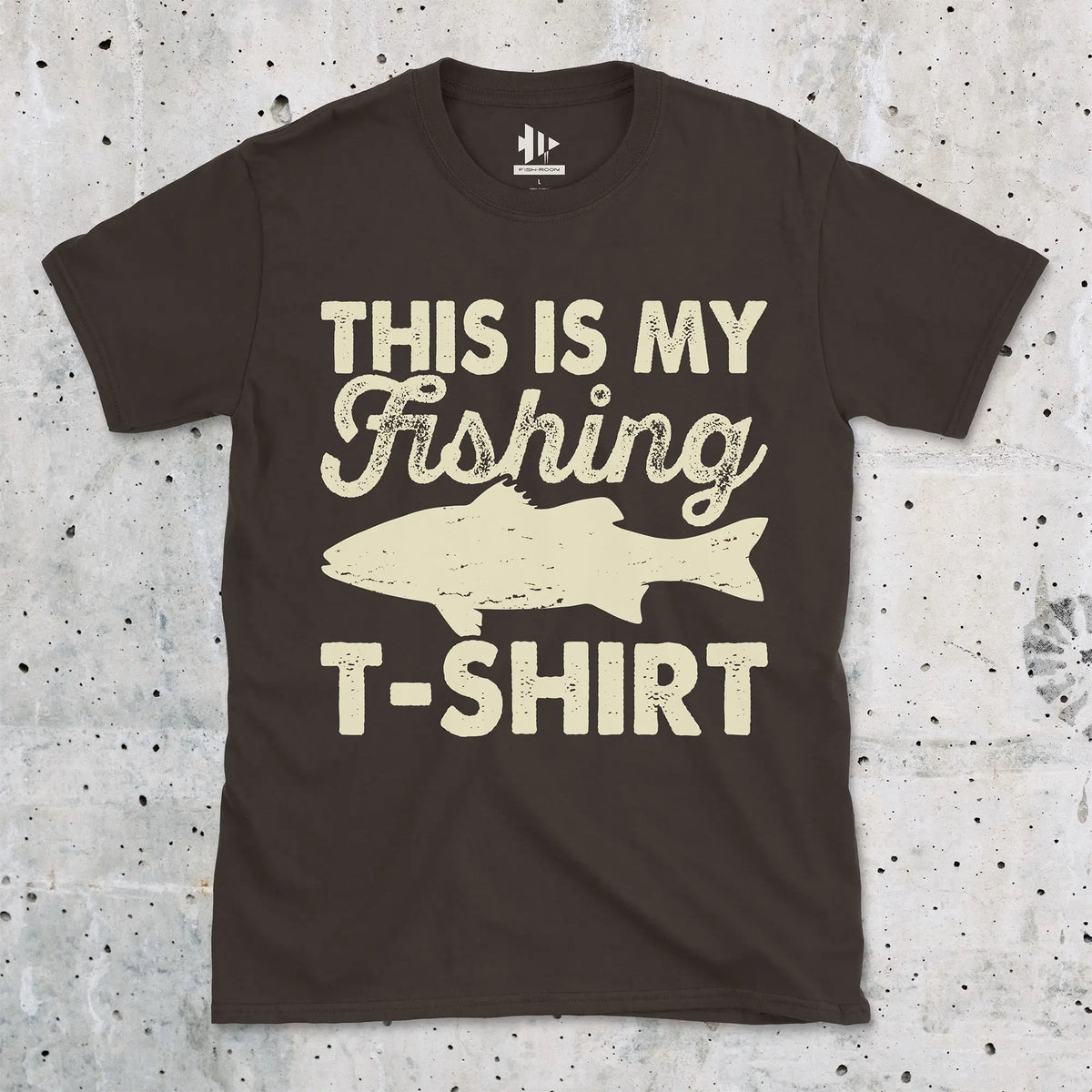 Dark Chocolate, This Is My Fishing Tee – fish-room