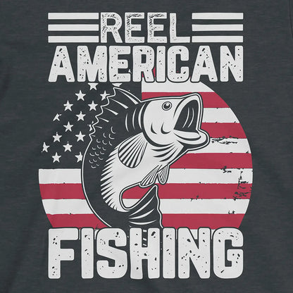 Dark Heather, Reel American Fishing Tee – fish-room