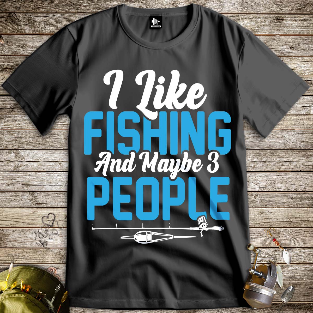 I Like Fishing Tee-funny fishing t shirt-FISH-ROOM LLC