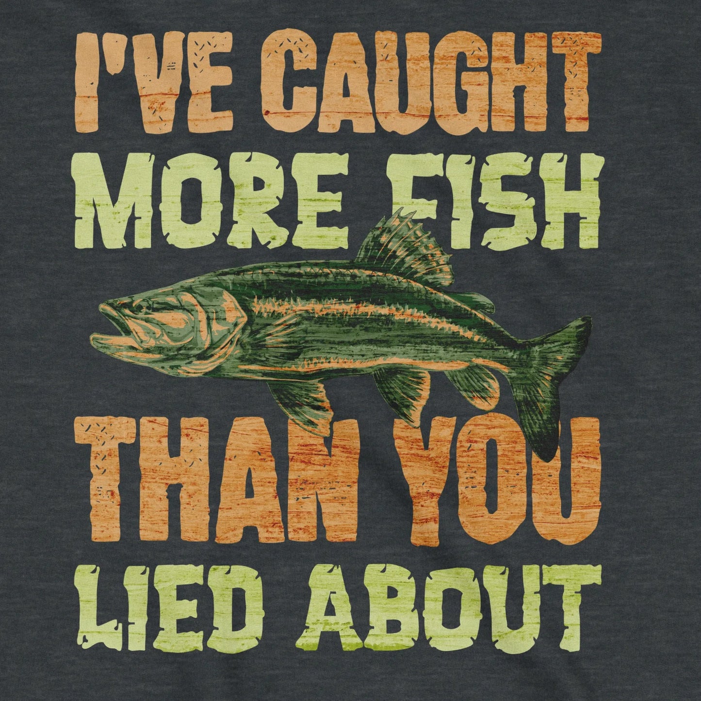 Dark Heather, I've Caught More Fish Sweatshirt – fish-room