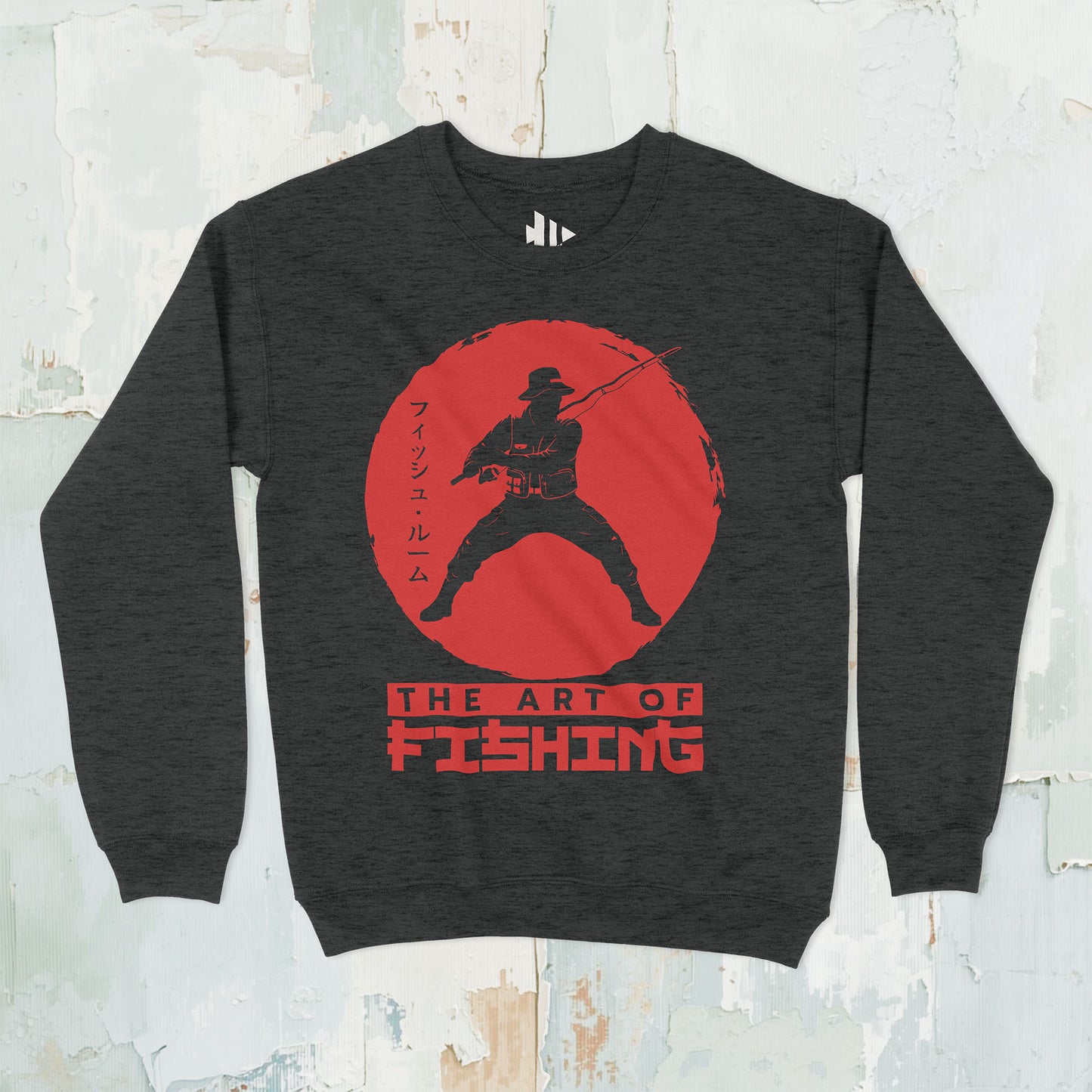Dark Heather, The Art Of Fishing Sweatshirt – fish-room