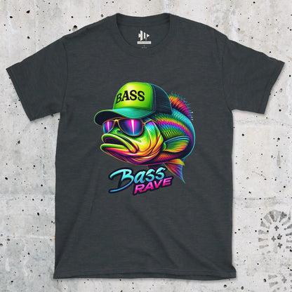 Dark Heather, Bass Rave Tee – fish-room
