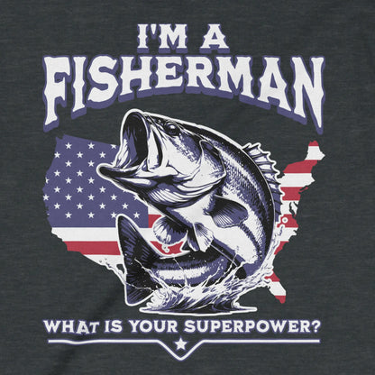 Dark Heather, Fisherman Superpower Sweatshirt – fish-room