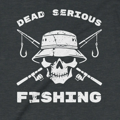 Dark Heather, Dead Serious Fishing Sweatshirt – fish-room
