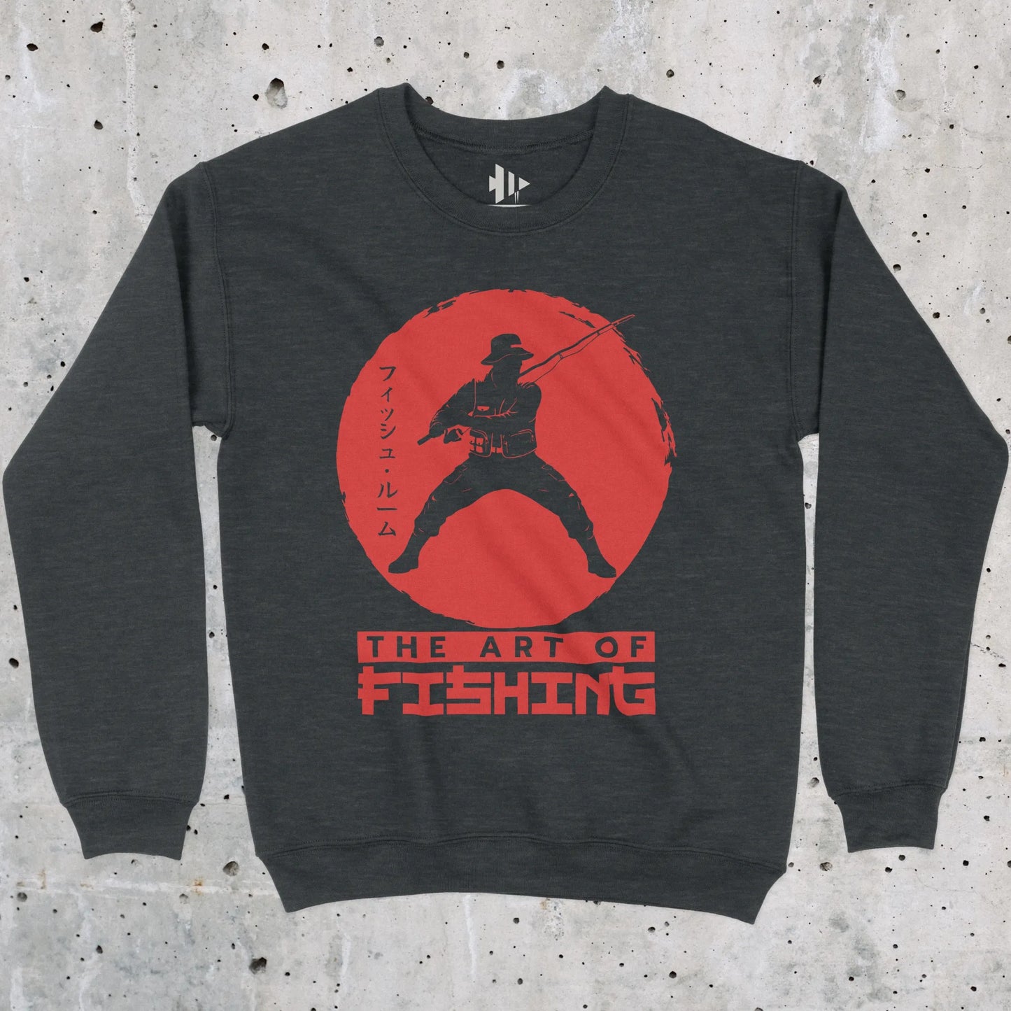 Dark Heather, The Art Of Fishing Sweatshirt – fish-room