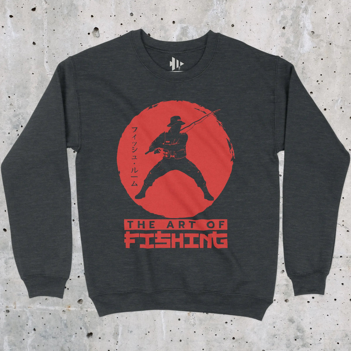 Dark Heather, The Art Of Fishing Sweatshirt – fish-room