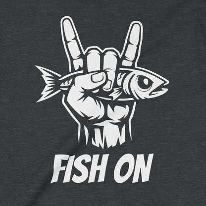 Dark Heather, Fish On Sweatshirt – fish-room