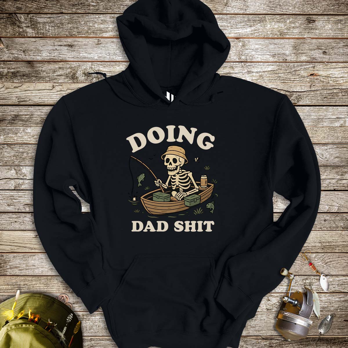 Doing Dad Shit Hoodie - FISH - ROOM LLC
