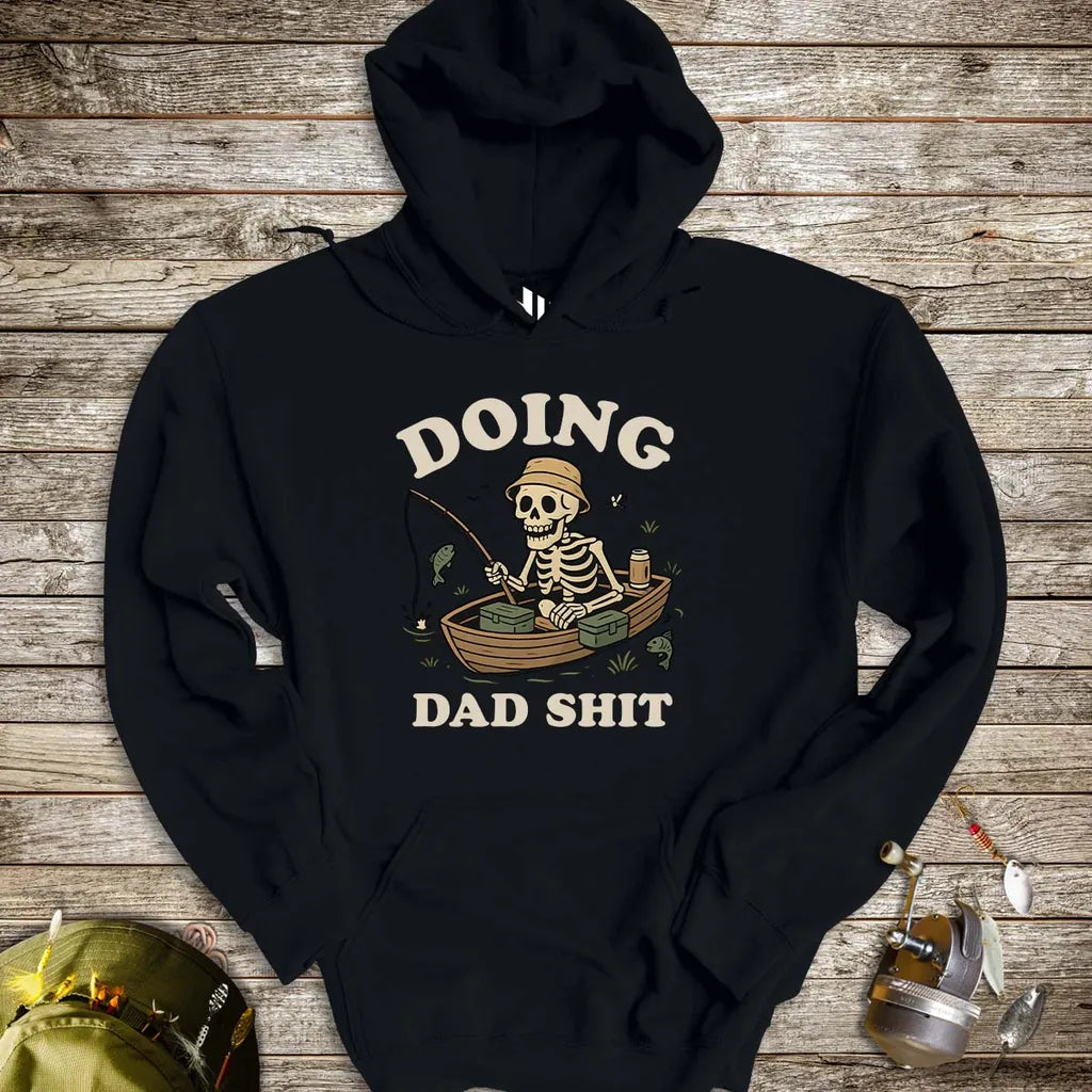 Doing Dad Shit Hoodie - FISH - ROOM LLC