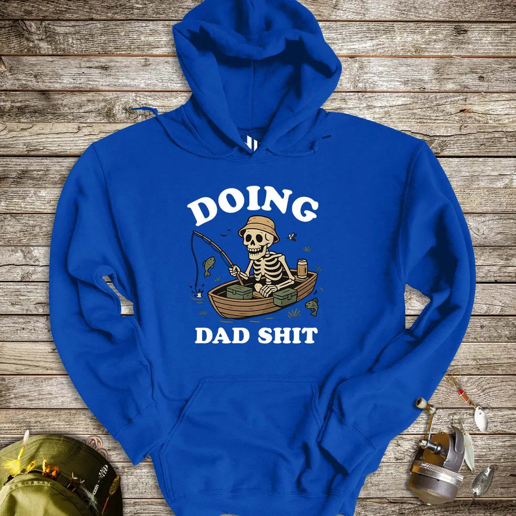 Doing Dad Shit Hoodie - FISH - ROOM LLC