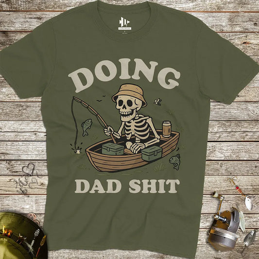 Doing Dad Shit Tee - FISH - ROOM LLC