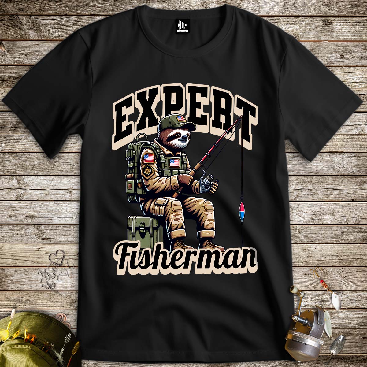 Expert Fisherman Tee - FISH - ROOM LLC