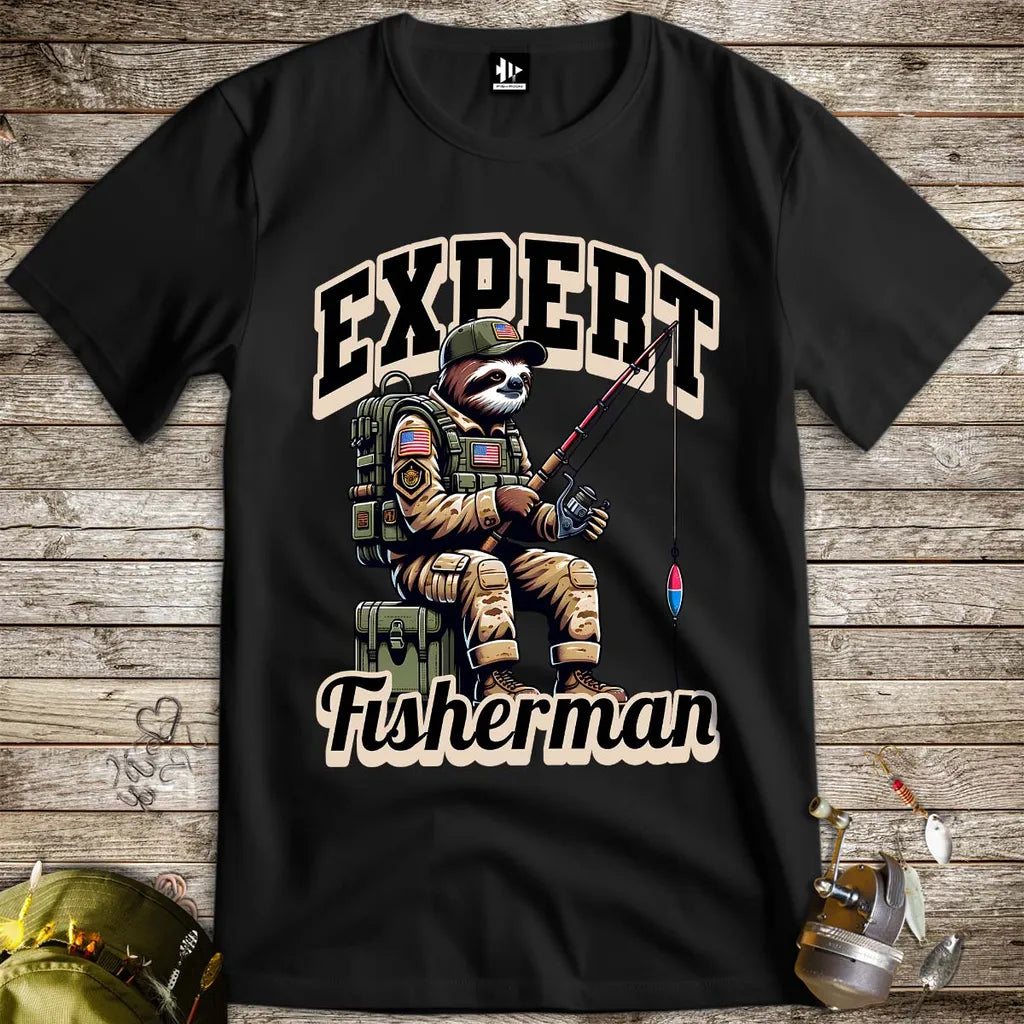 Expert Fisherman Tee - FISH - ROOM LLC