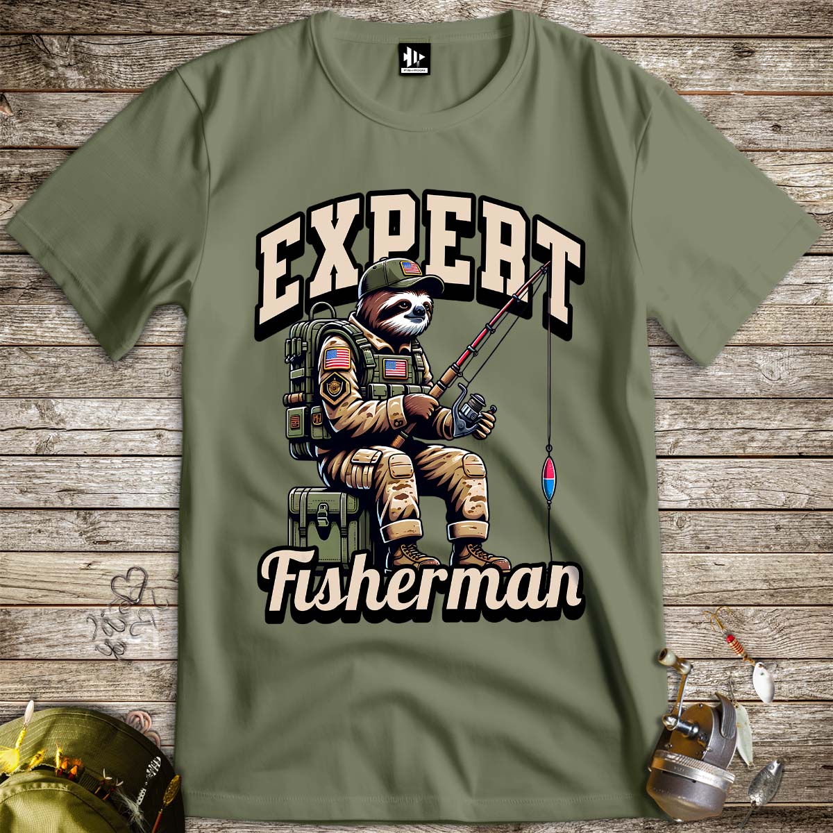 Expert Fisherman Tee - FISH - ROOM LLC