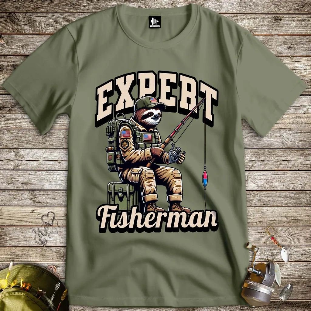 Expert Fisherman Tee - FISH - ROOM LLC