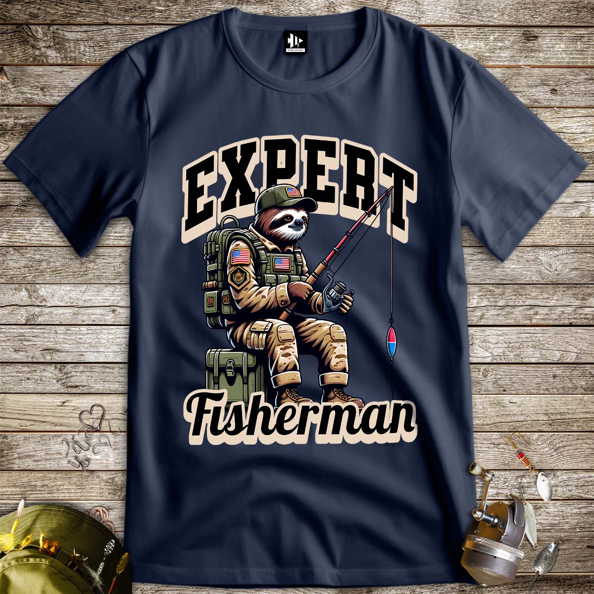 Expert Fisherman Tee - FISH - ROOM LLC