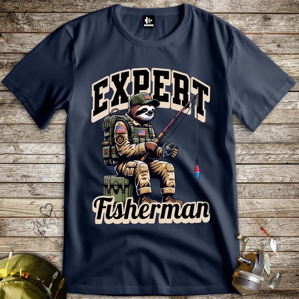 Expert Fisherman Tee - FISH - ROOM LLC