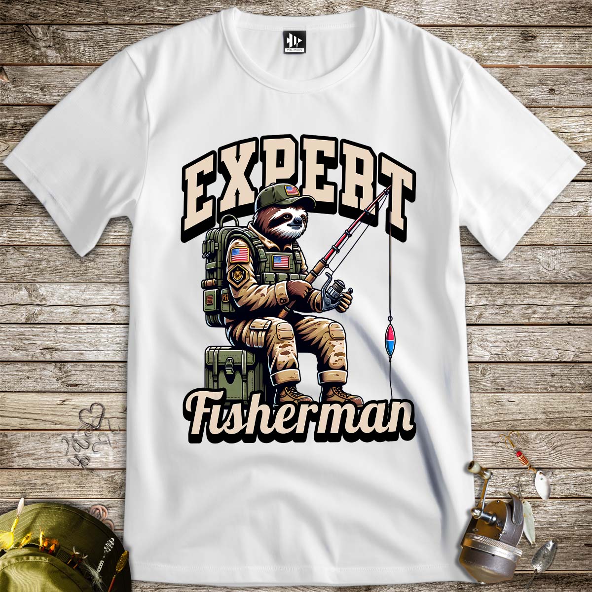 Expert Fisherman Tee - FISH - ROOM LLC