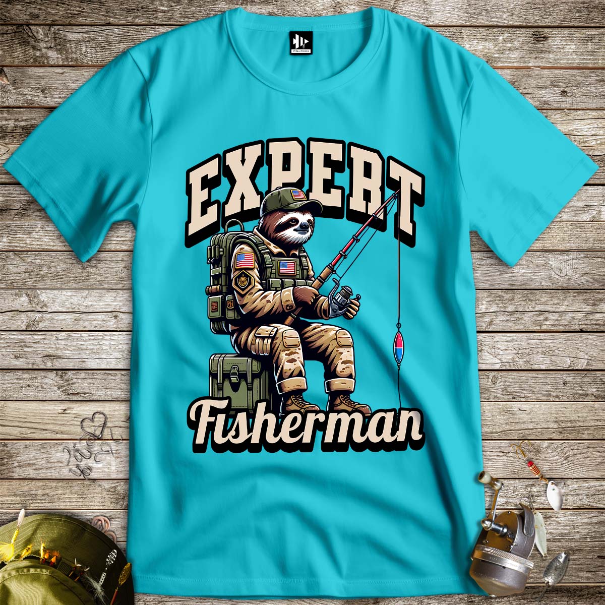Expert Fisherman Tee - FISH - ROOM LLC