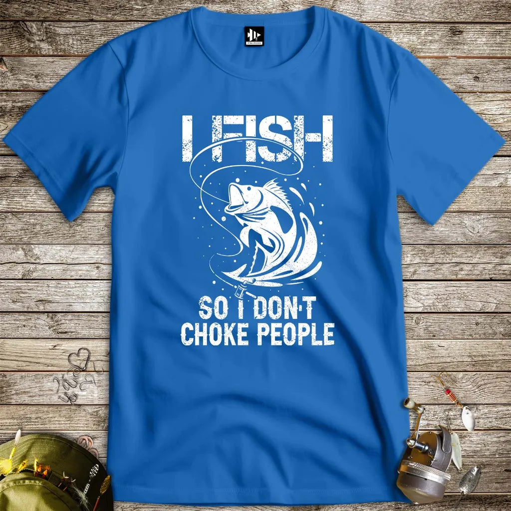 Fish Not to Choke Tee - FISH - ROOM LLC