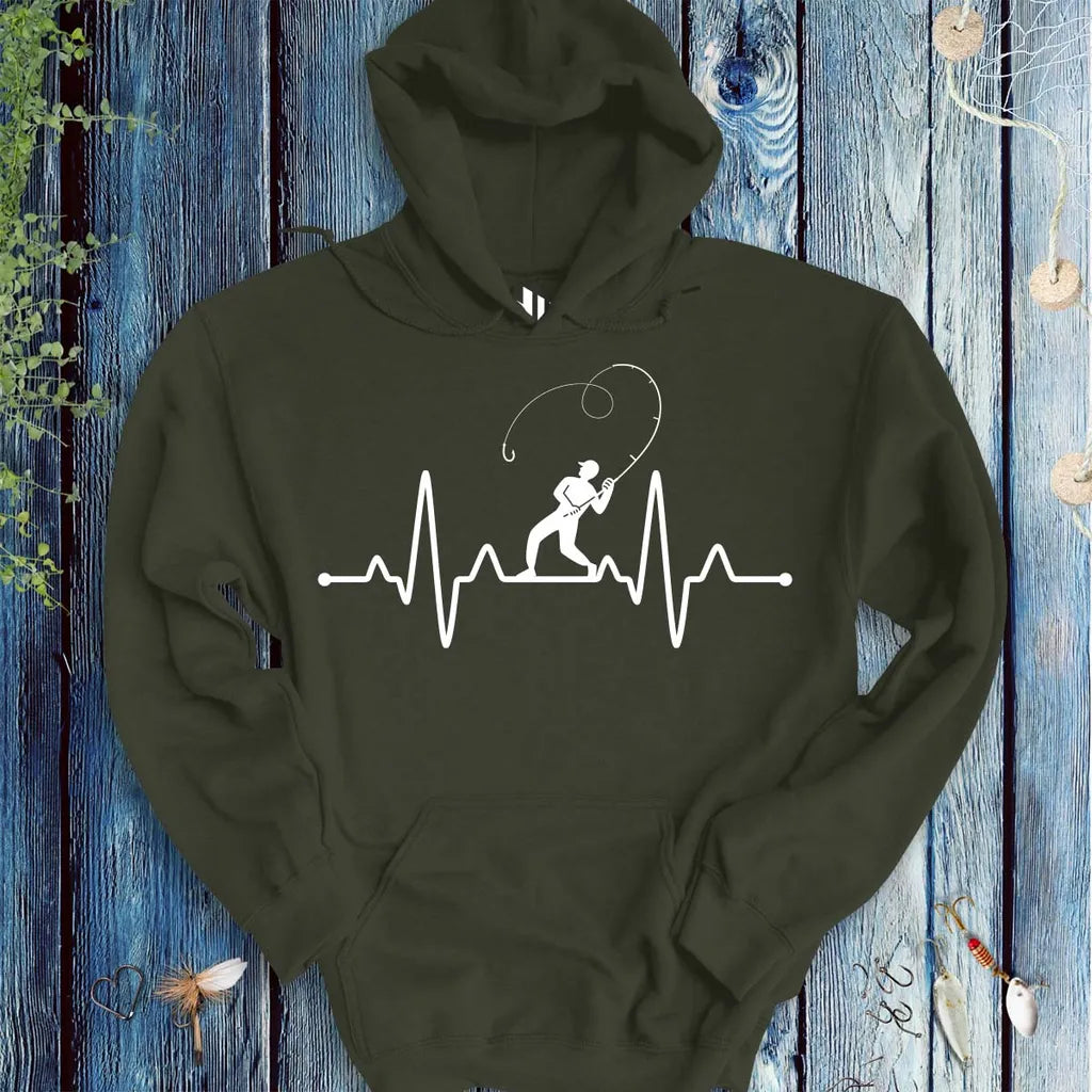 Fisherman's Heart Line Hoodie - FISH - ROOM LLC