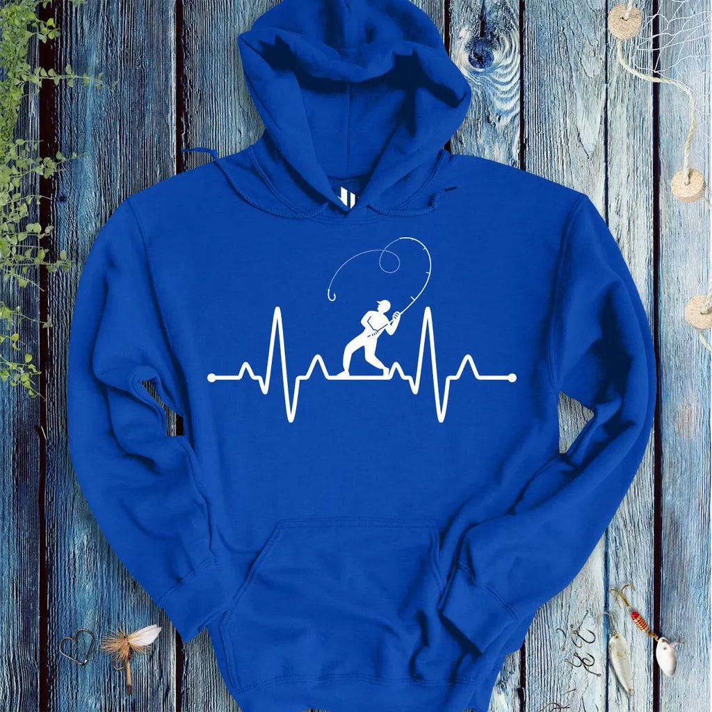 Fisherman's Heart Line Hoodie - FISH - ROOM LLC