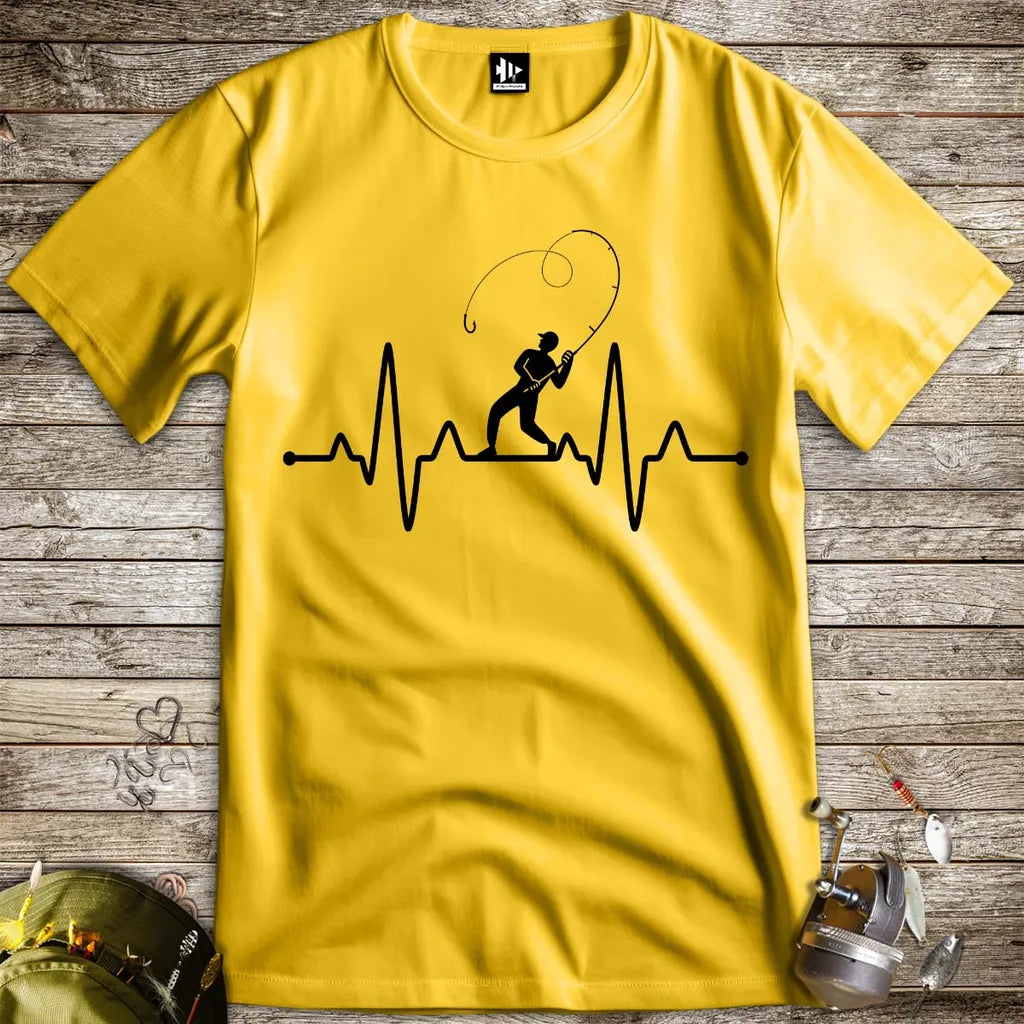 Fisherman's Heart Line Tee - FISH - ROOM LLC
