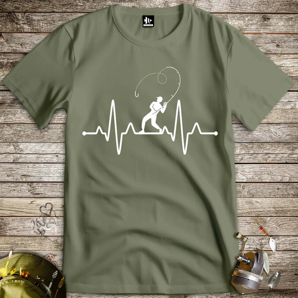 Fisherman's Heart Line Tee - FISH - ROOM LLC