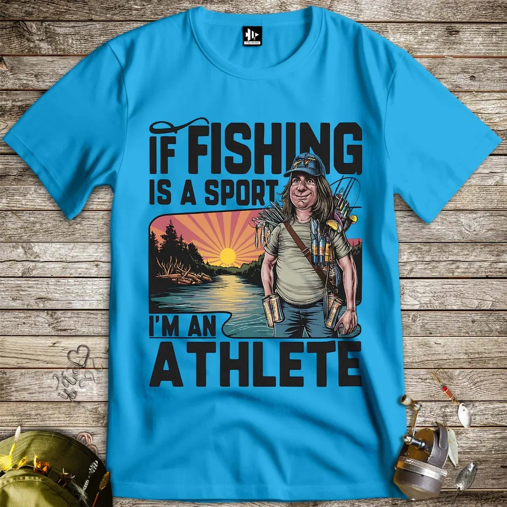 Fishing Athlete Tee - FISH - ROOM LLC