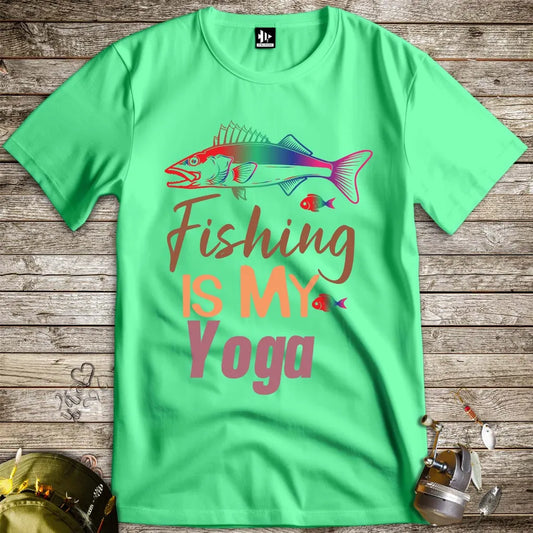 Fishing Is My Yoga Tee - FISH - ROOM LLC