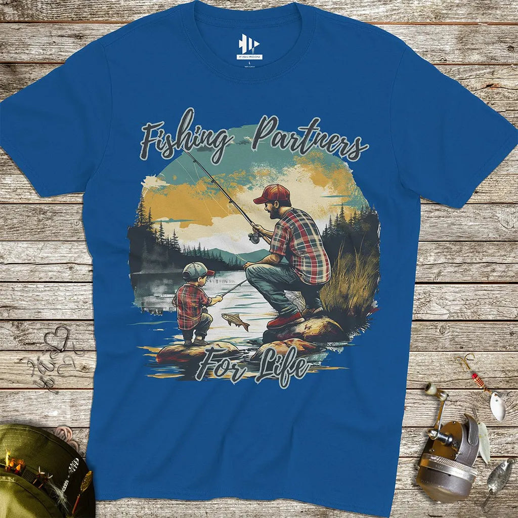 Fishing Partners for Life Tee - FISH - ROOM LLC