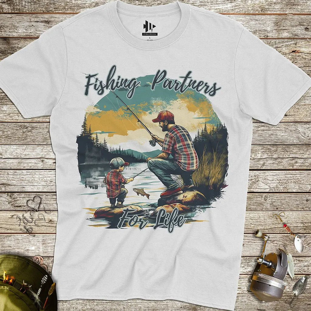 Fishing Partners for Life Tee - FISH - ROOM LLC