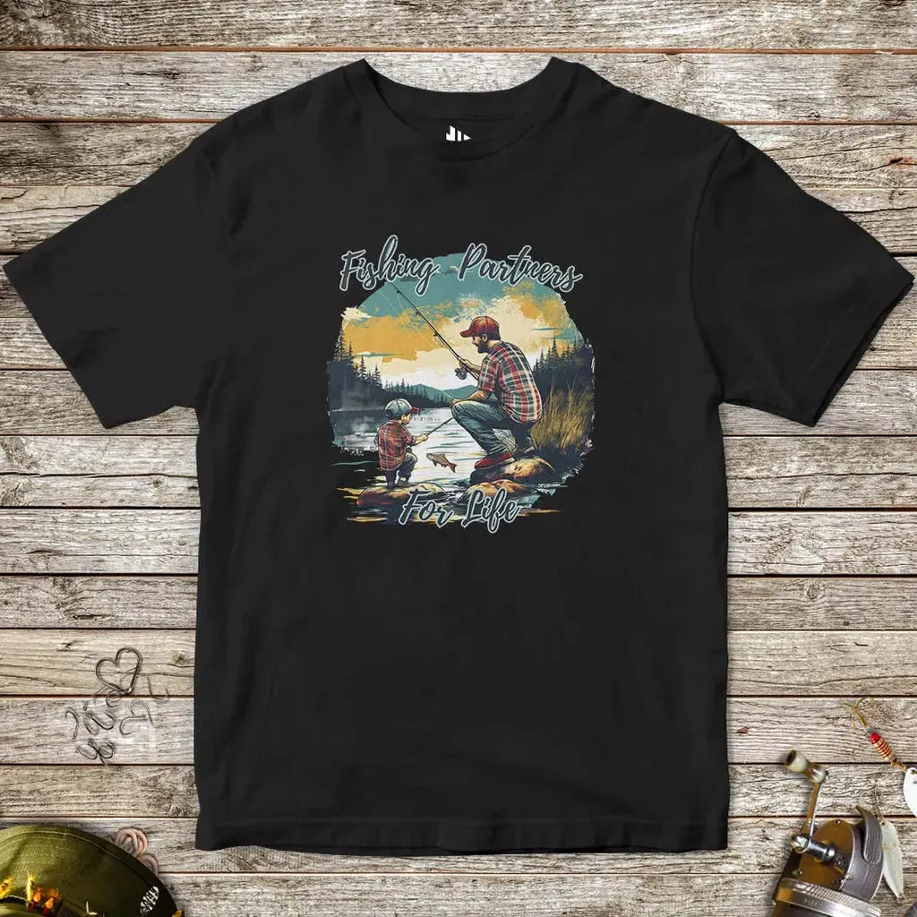 Fishing Partners for Life Tee for Kids - FISH - ROOM LLC