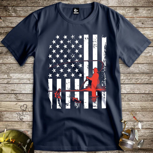 Fishing USA Tee - FISH - ROOM LLC
