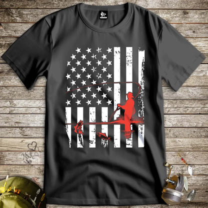 Fishing USA Tee - FISH - ROOM LLC