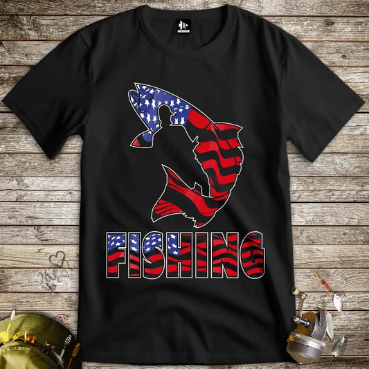 Fishing USA Tee - FISH - ROOM LLC