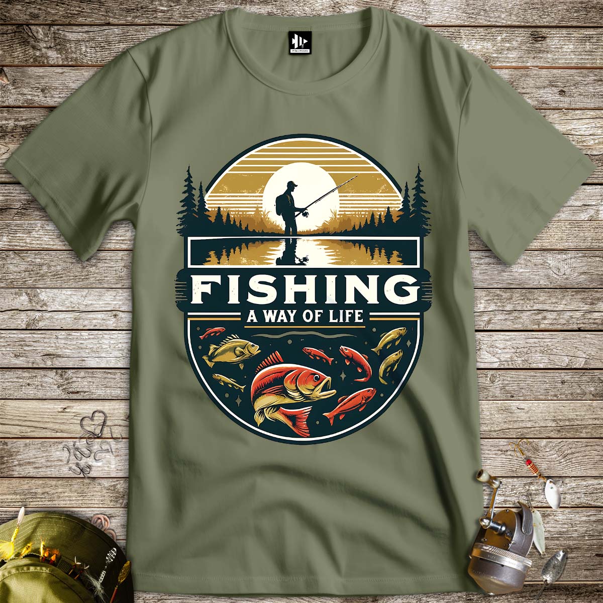 Fishing, Way of Life Tee - FISH - ROOM LLC