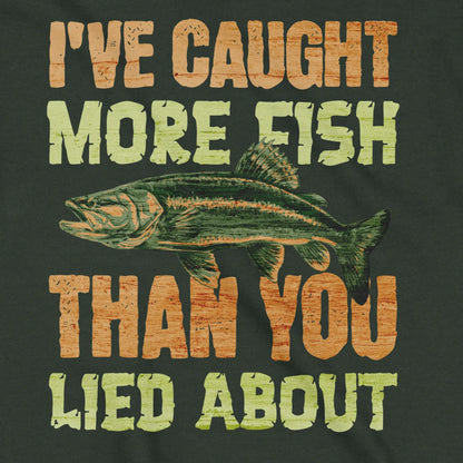 Forest Green, I've Caught More Fish Sweatshirt – fish-room