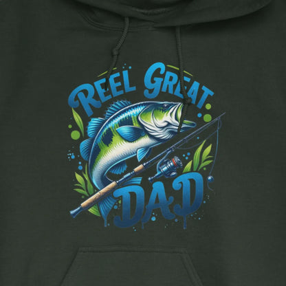 Forest Green, Reel Great Dad Hoodie – fish-room