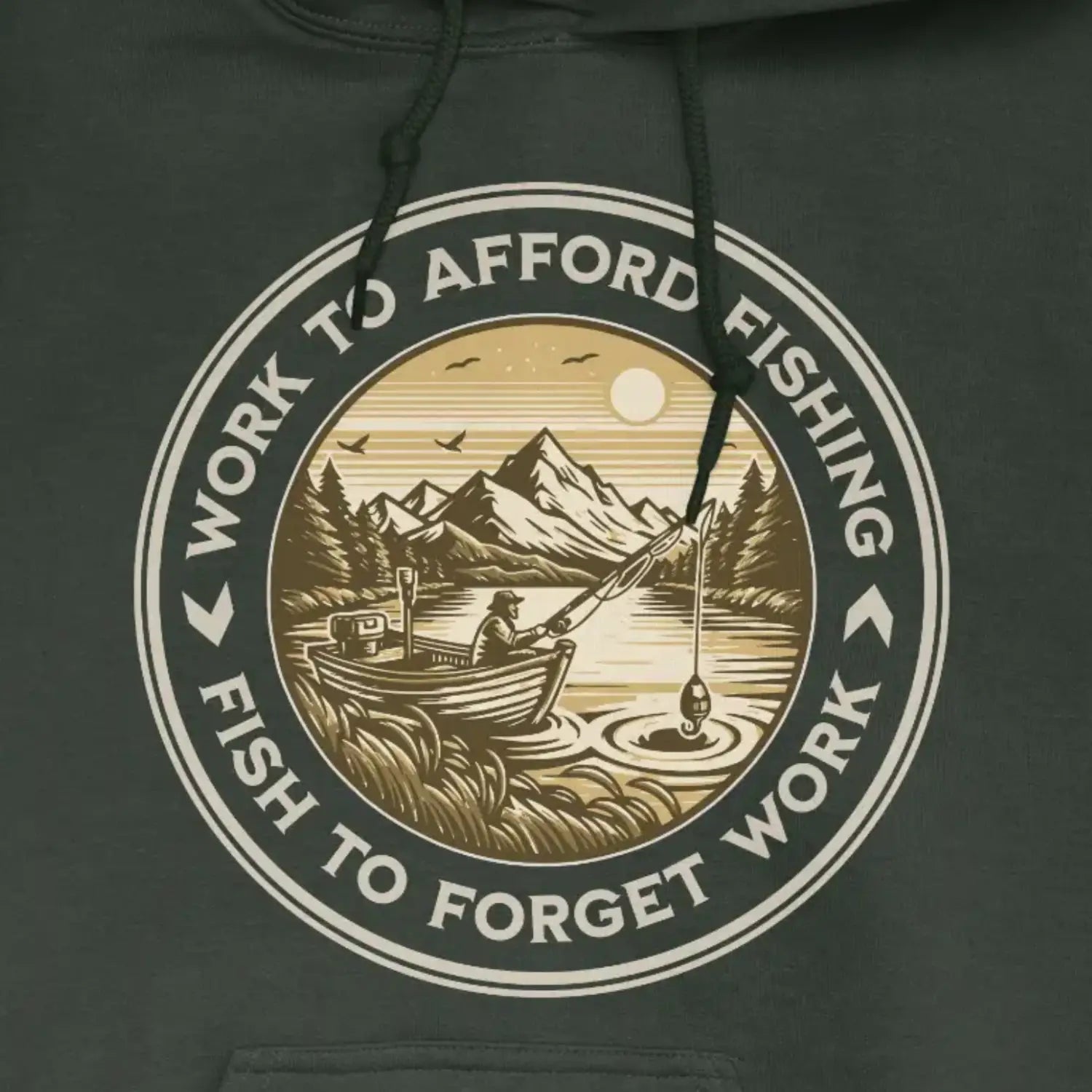 Forest Green, Circle of Life Hoodie – fish-room