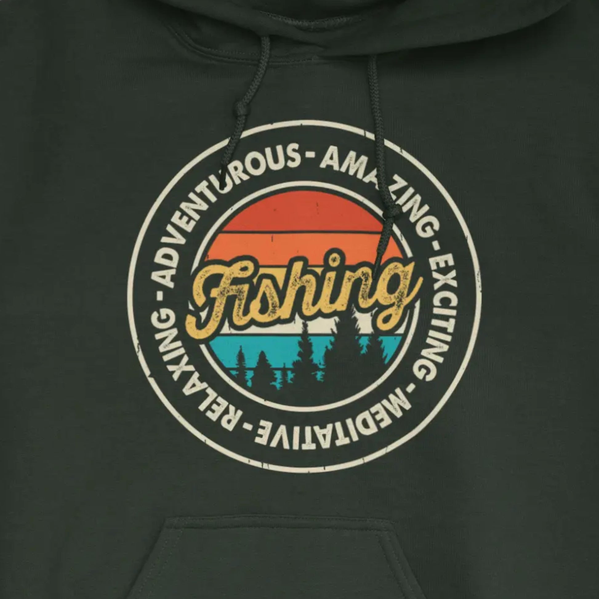 Forest Green, Adventurous Fishing Hoodie – fish-room
