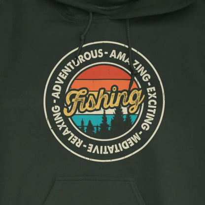 Forest Green, Adventurous Fishing Hoodie – fish-room