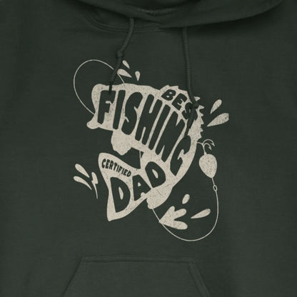Forest Green, Certified Best Fishing Dad Hoodie – fish-room