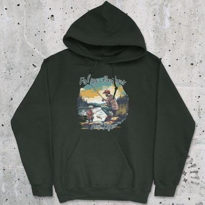 Forest Green, Fishing Partners for Life Hoodie – fish-room