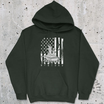 Forest Green, Best Dad Hoodie – fish-room