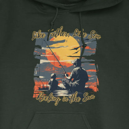 Forest Green, Like Father Like Son Hoodie – fish-room